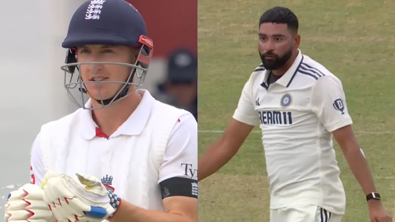 IND vs ENG : लाइव मैच के दौरान मोहम्मद सिराज-हैरी ब्रूक के बीच तीखी बहस, वायरल हुआ वीडियो
