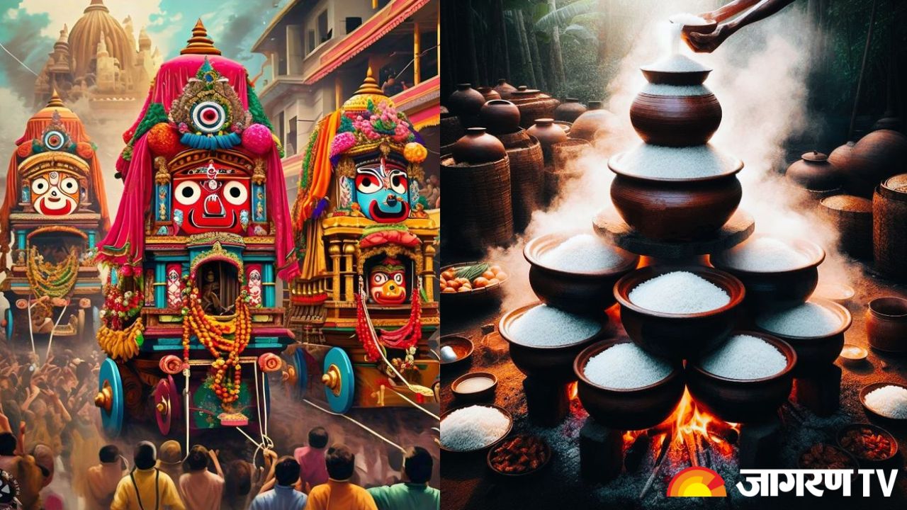 Jagannath Rath Yatra 2025 : कैसे बनाया जाता है जगन्नाथ रथ यात्रा का महाप्रसाद?