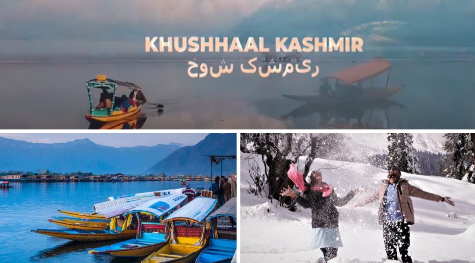 Chinar Corps Indian Army brings the view of Khushhal Kashmir from the eyes of tourists, Watch video