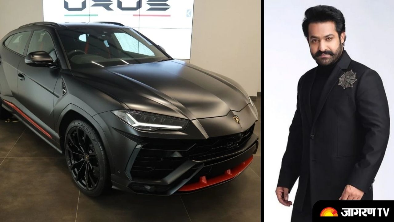 JR NTR pays huge amount to get special number plat for his new Lamborghini Urus Graphite Capsule worth 3.16 Crore