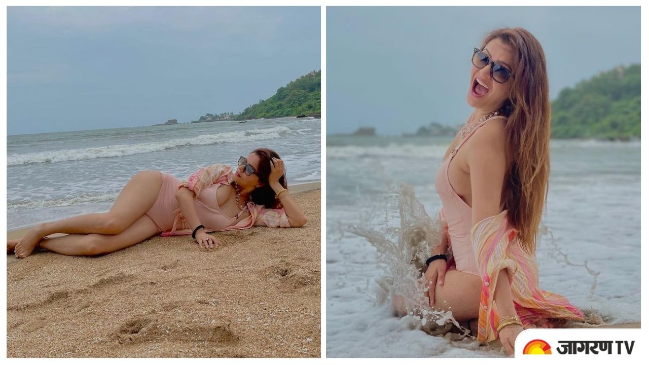 In Pics Rubina Dilaik becomes beach baby as she enjoys Birthday Month Vacation