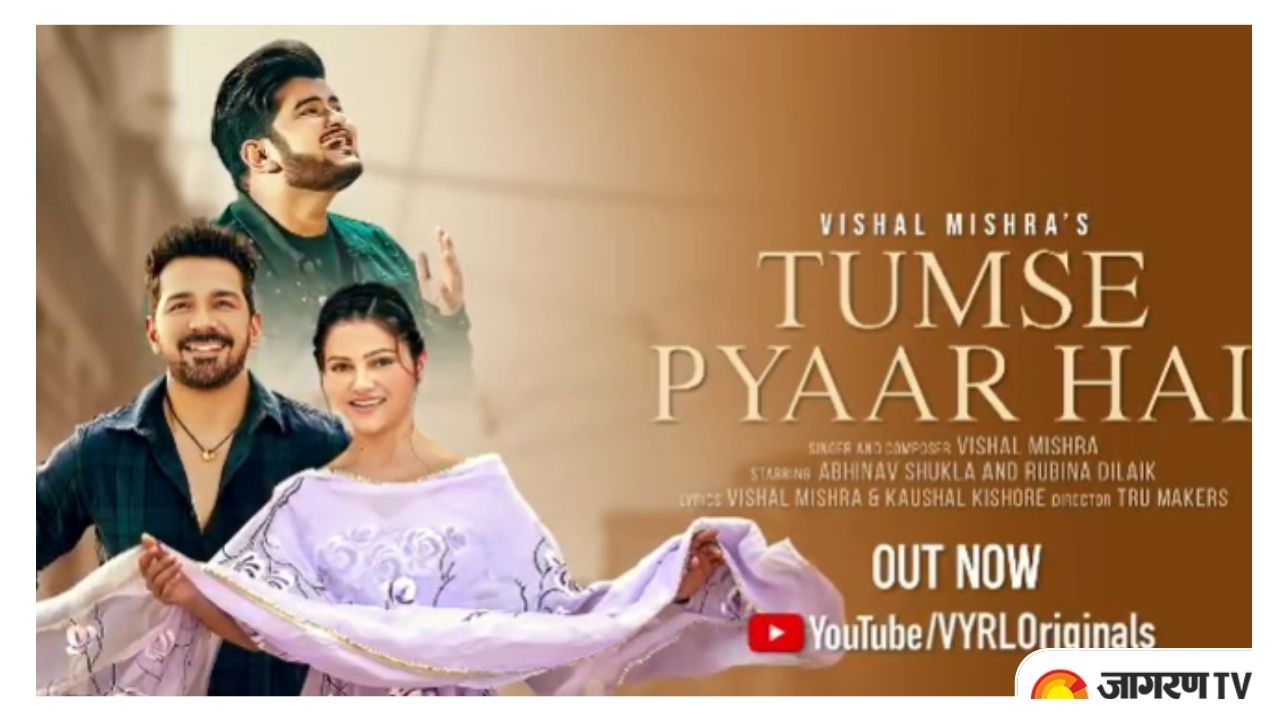 Rubina Dilaik Abhinav Shukla new song 'Tumse Pyar Hai' brings the magic of Love at First Sight