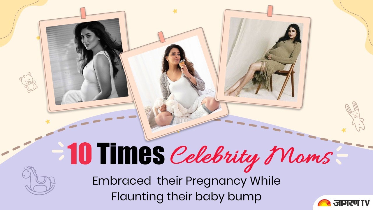 IN PICS:  10 Amazing Photo Shoots of Celebrity Moms when Pregnant