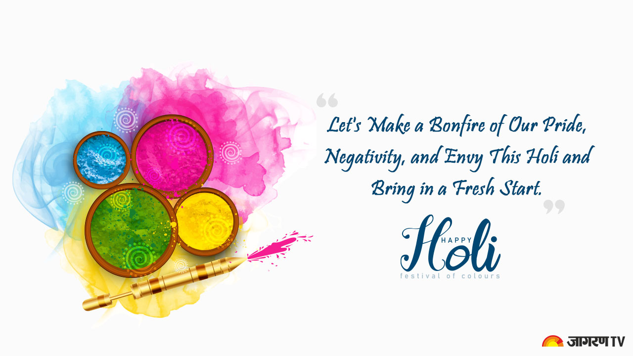 Happy Holi 2023 Wishes: English message, Whatsapp status, best holi quotes to share with your loved ones