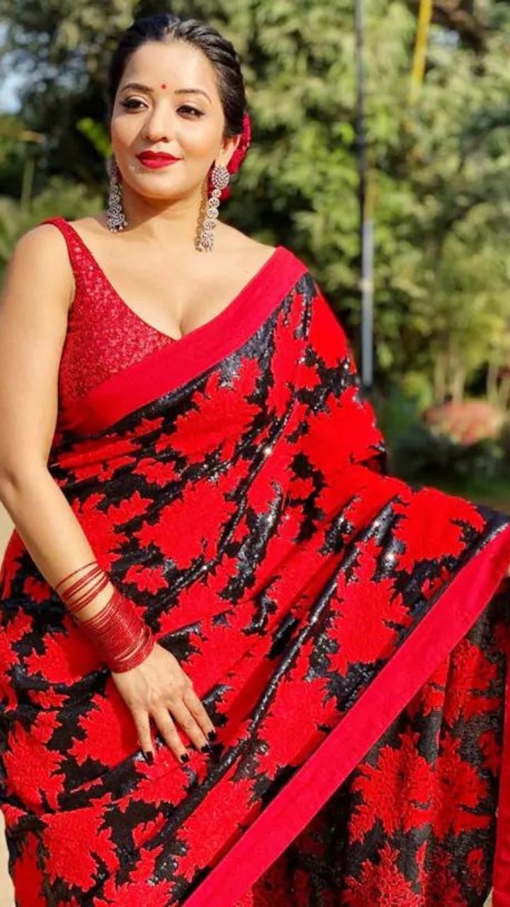 Monalisa Collection - Checkout this hot & latest Sarees Trendy Satin Silk  Women's Saree Price - @675/- Saree Fabric: Satin Silk Blouse: Separate  Blouse Piece Blouse Fabric: Satin Silk Pattern: Solid Blouse