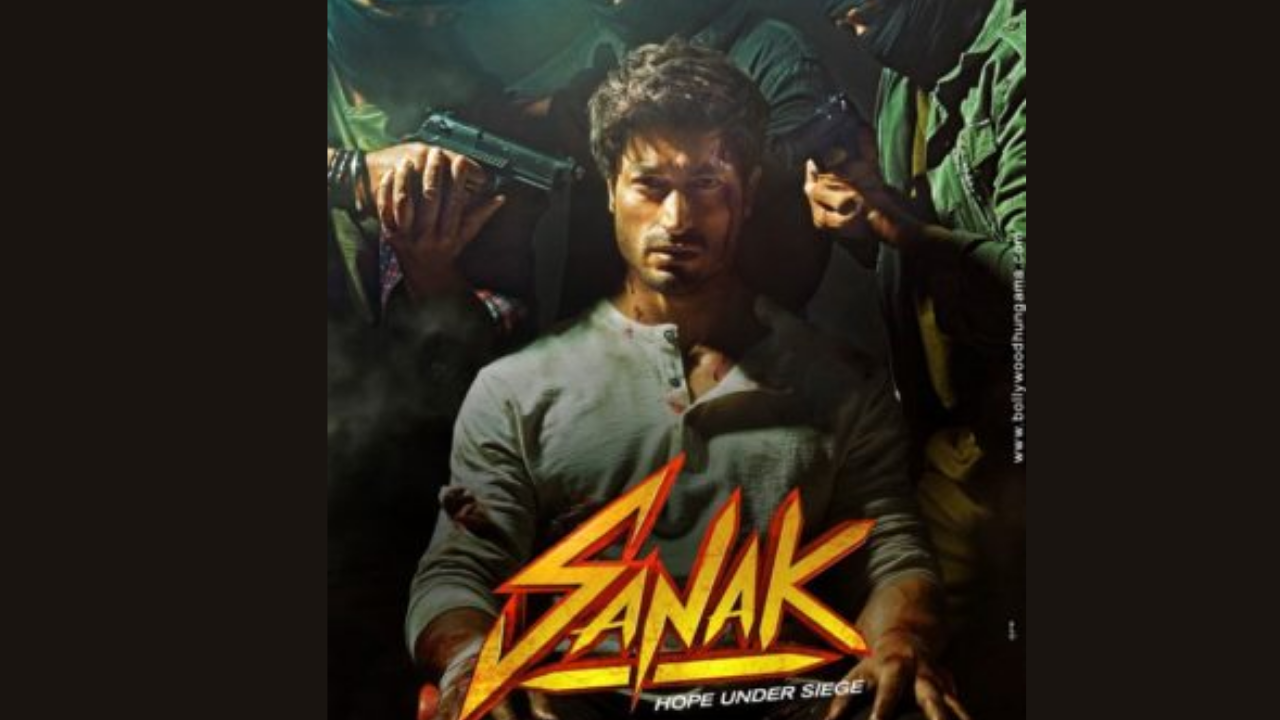 First look of Vidyut Jamwal’s “Sanak” unveiled; Know when & where to ...