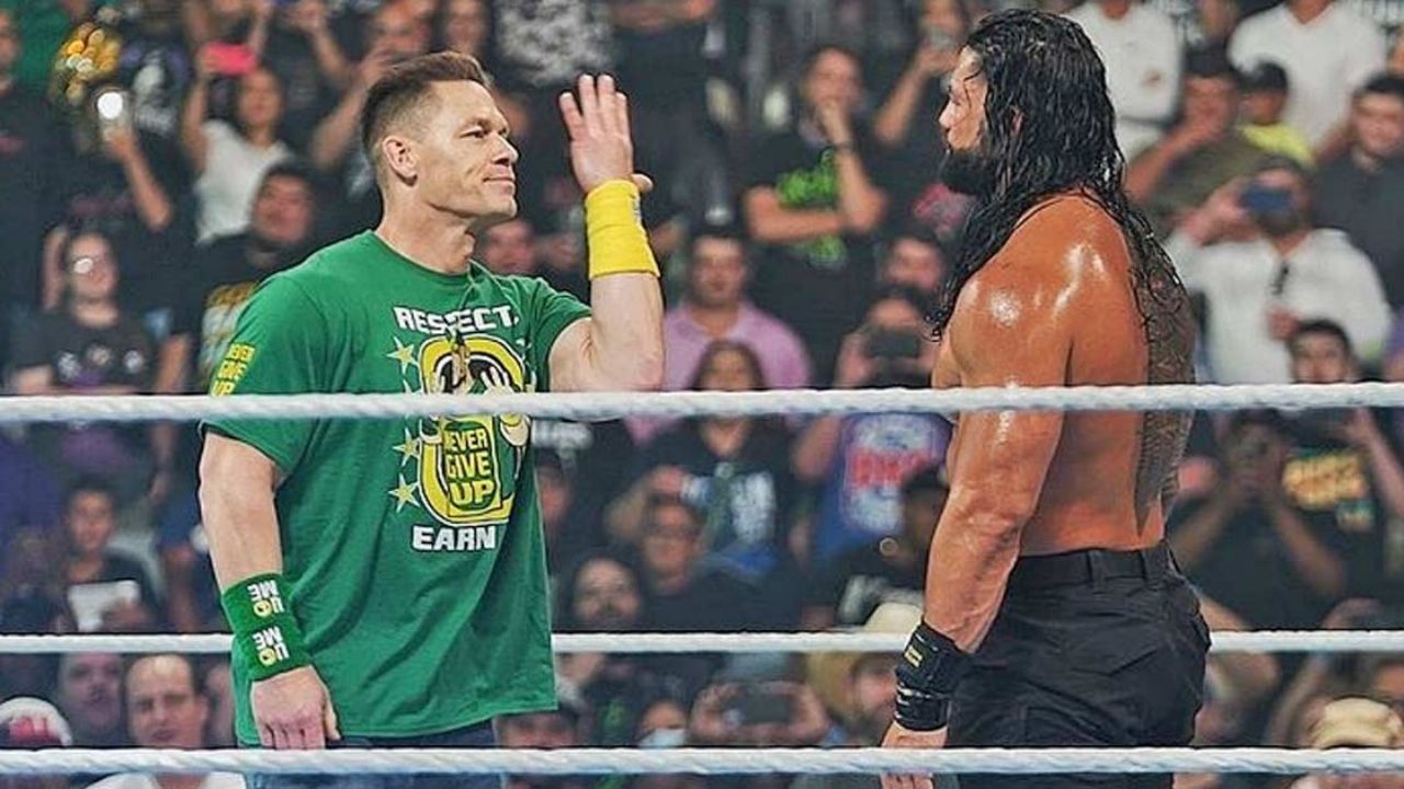 WWE SummerSlam 2021 Winner Roman Reigns beats John Cena to retain