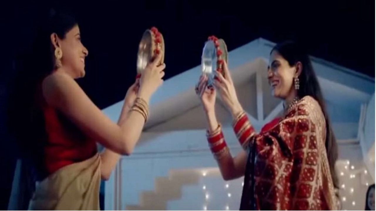 Karwa Chauth 2021 Same Sex Couple Celebrating Karvachauth In Dabur Advertisement Goes Viral On