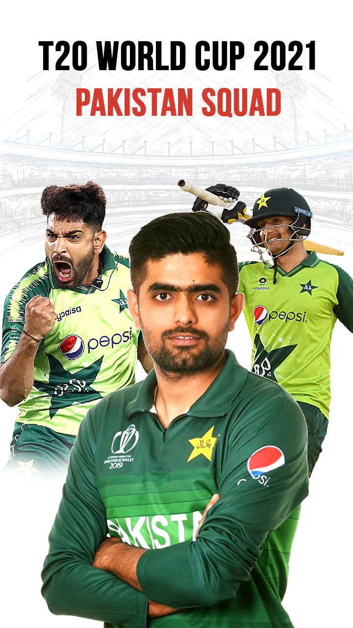 T20 World Cup 2021 Pakistan Squad Check Complete List Here And Player Updates 2824