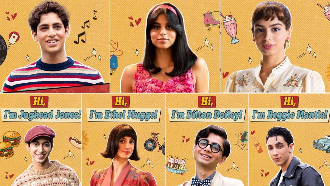 The Archies Netflix Cast: From Suhana Khan playing as Veronica to ...