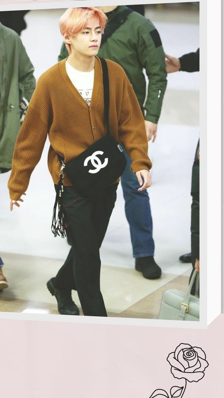 BTS V Airport Fashion In Luxury Brands - The Hills Times
