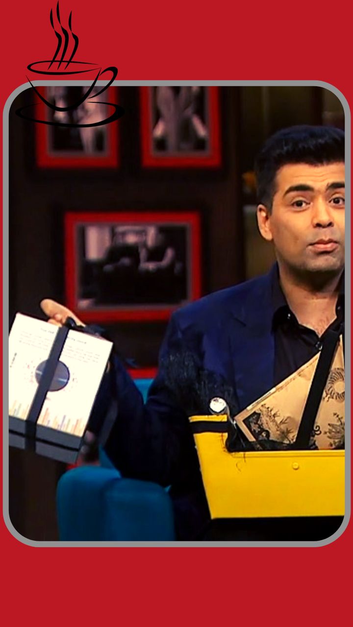 Koffee With Karan S8: From Scribbled Sofa To Gift Hampers, Karan Johar  Revamps The Set For