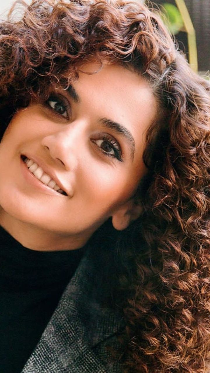 Taapsee Pannu Hair care and Styling secrets for Curly Hair