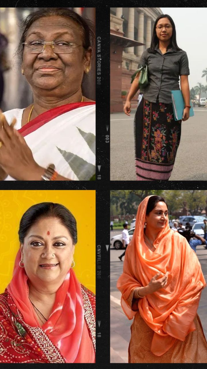 Indian Women Politician Flaunting the Ethnicity of Fashion with Style