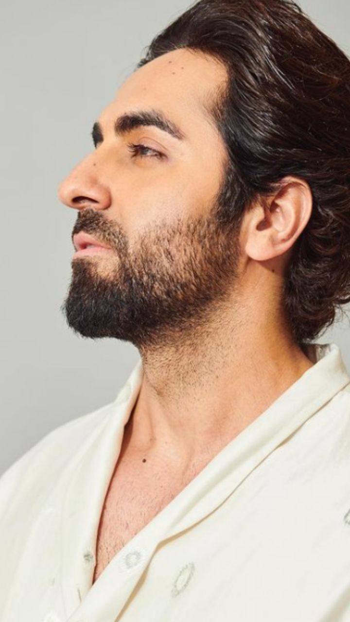 Ayushmann Khurrana hottest beard style & lessons every man should take;  Anek look to well groomed