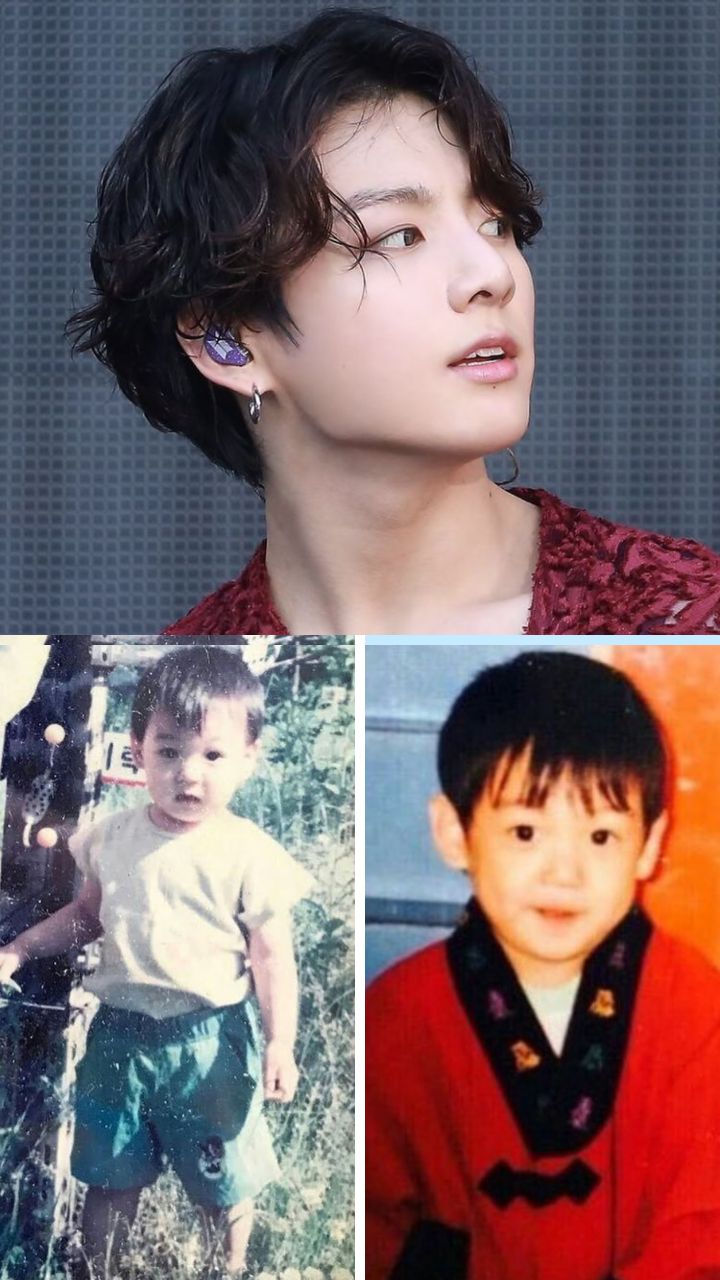 BTS Jungkook rare childhood pictures