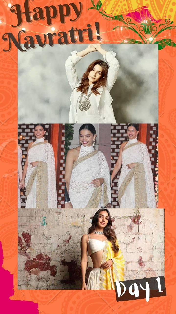 Navratri Special: Celebrity Inspired White Outfits for the Festival