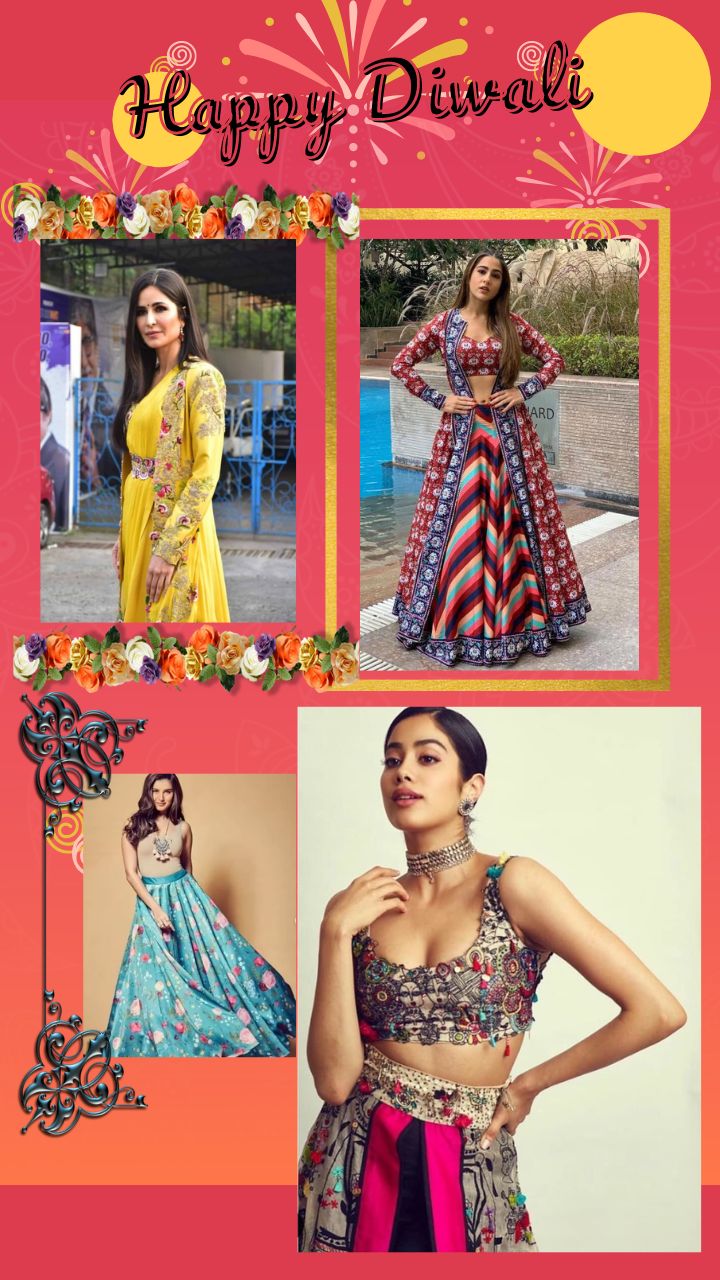 Indo-Western Festive Outfits Inspired by Bollywood Celebs