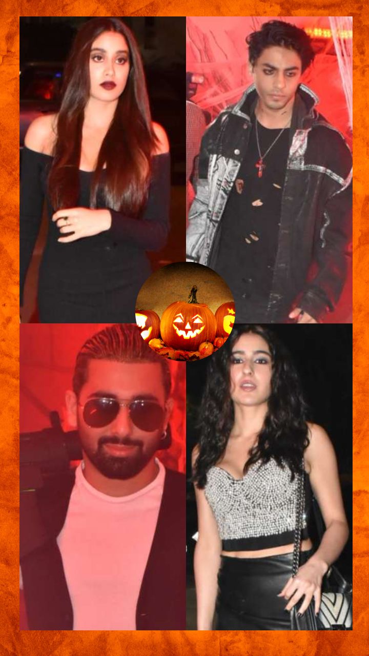 Navya Naveli Nanda to Shanaya Kapoor- Quirky Halloween Looks of Bollywood Star Kids