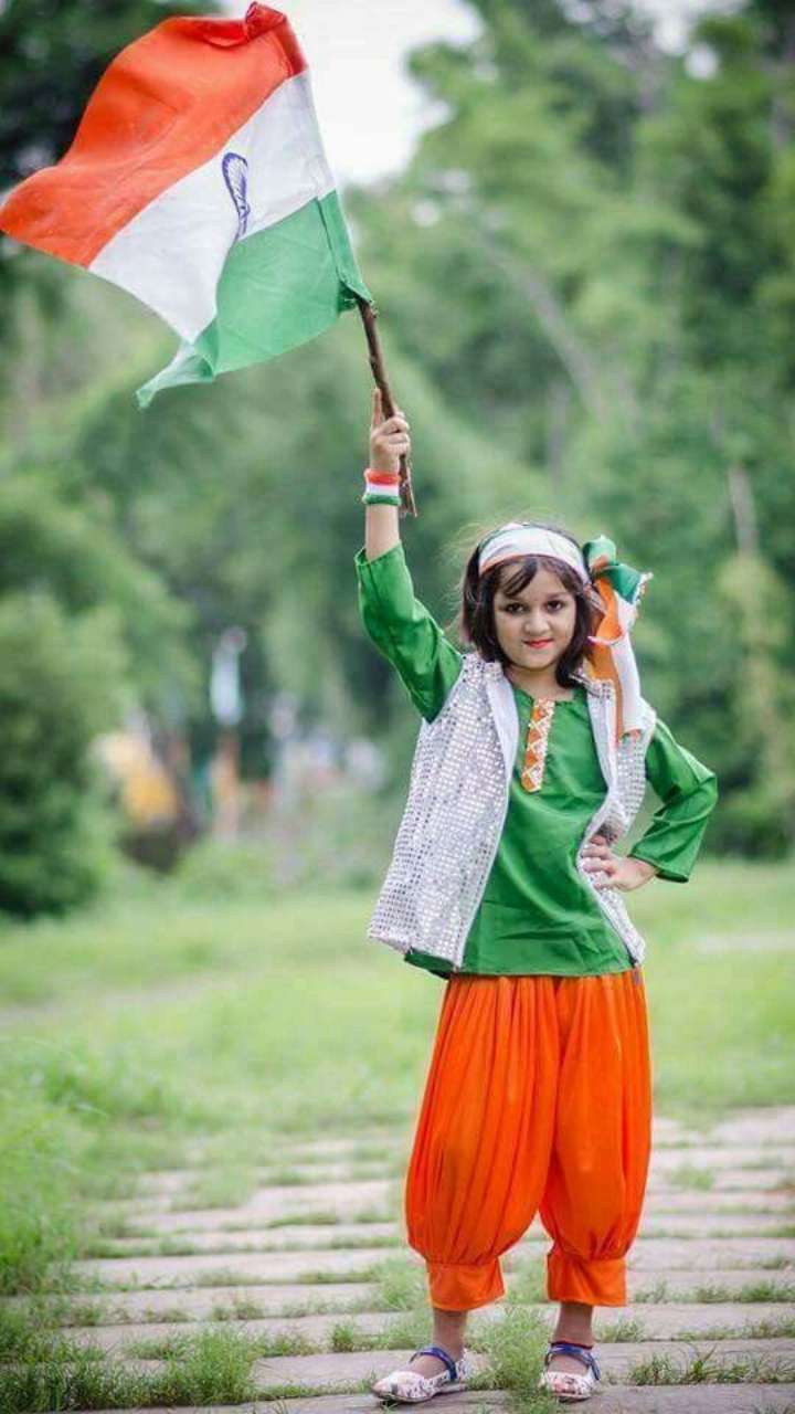 Buy Tri Color Tiranga Chiffon Dupatta Indian Flag Colors Dupatta Online in  India - Etsy