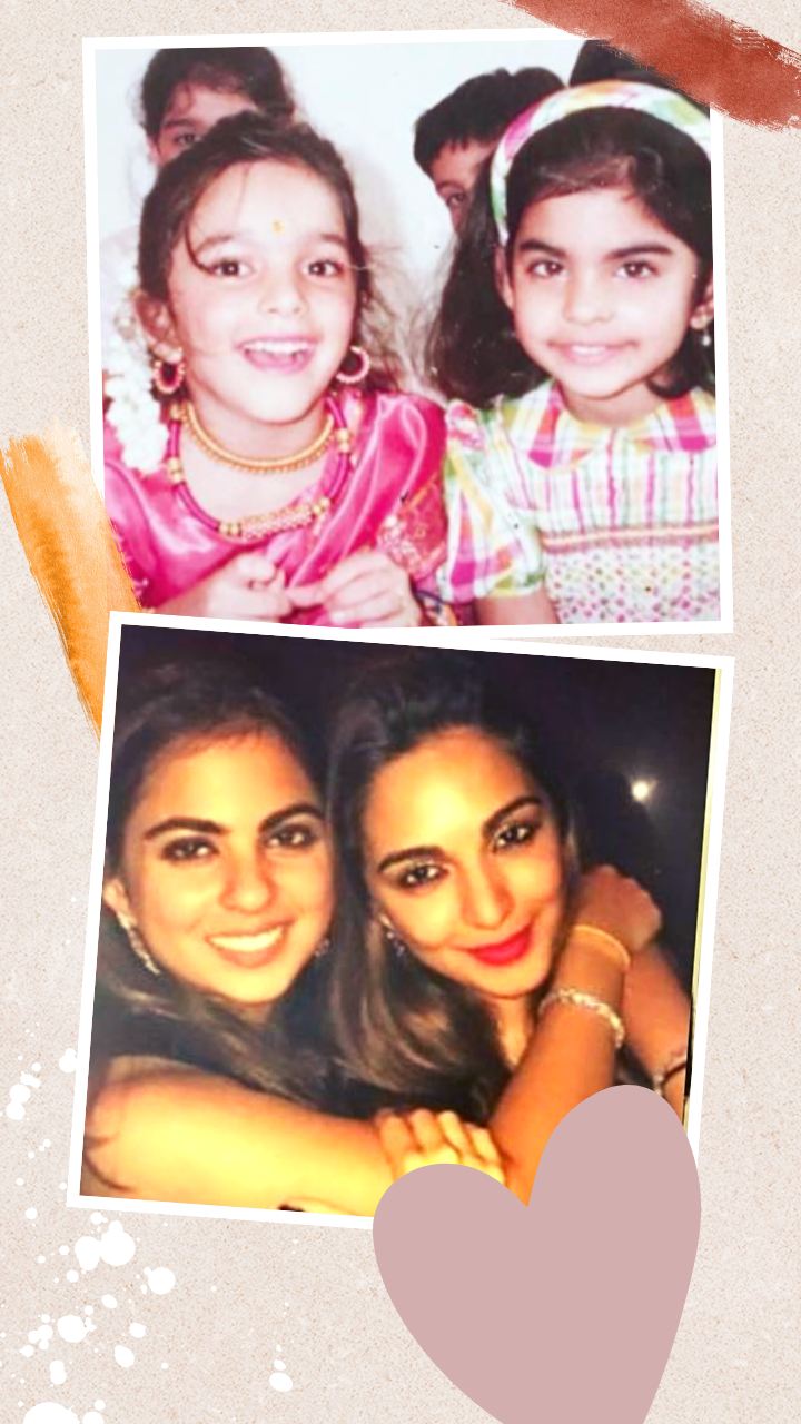 In pics Childhood friendship of Kiara Advani & Isha Ambani; Sid-Kiara ...