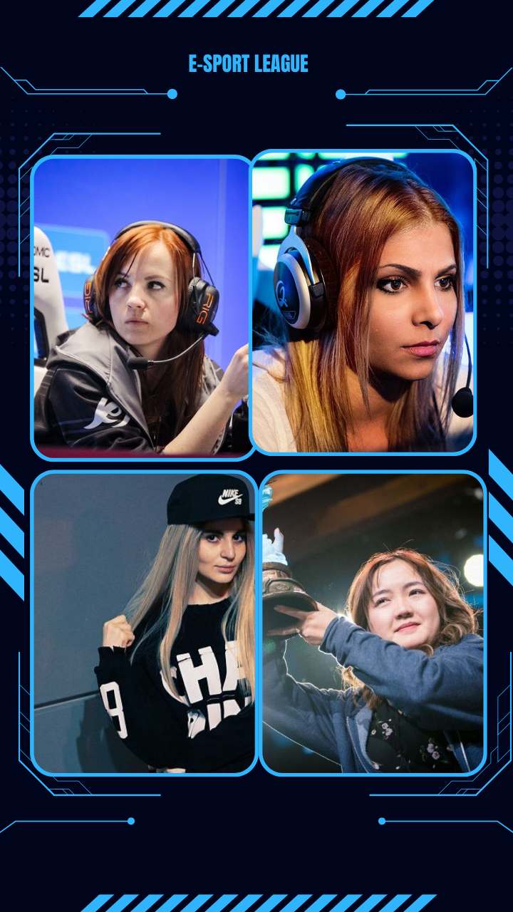 Top 10 best female Esports players in the world ranking