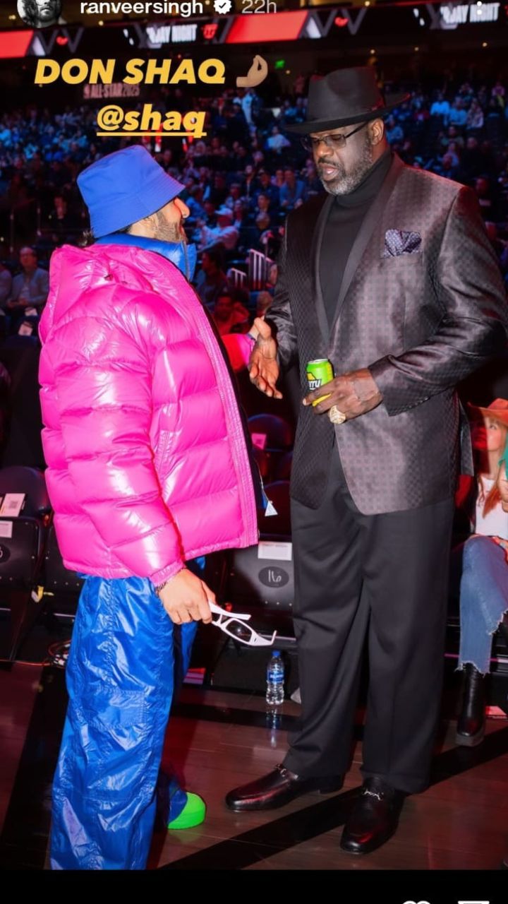 Malala Yousafzai, Ranveer Singh at NBA All Stars Weekend