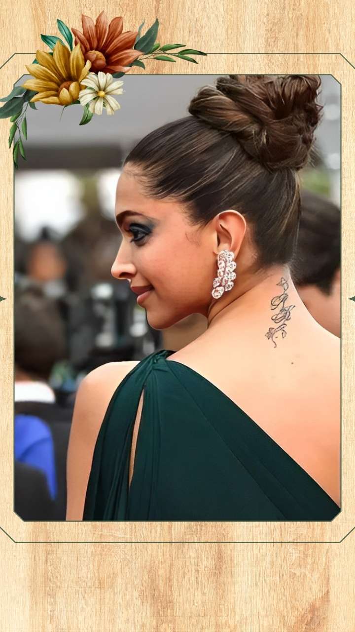 Latest Garam Gossips - No. 1 Bollywood Information Website: Where did Deepika's  RK tattoo vanish?