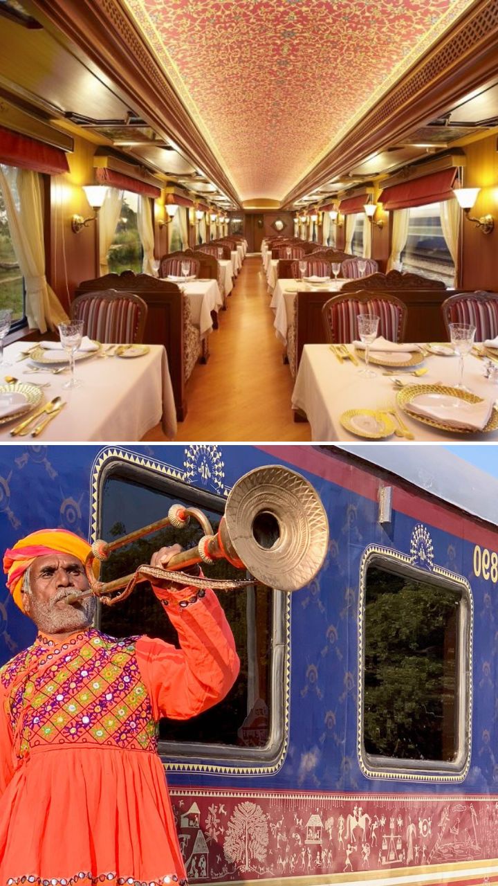 7 Super Luxury Train Journeys in India- Maharaja Express to Palace On Wheels