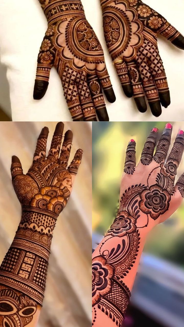 Full Hands Traditional Mehndi Designs_Easy Elegant Stylist Mehndhi - video  Dailymotion