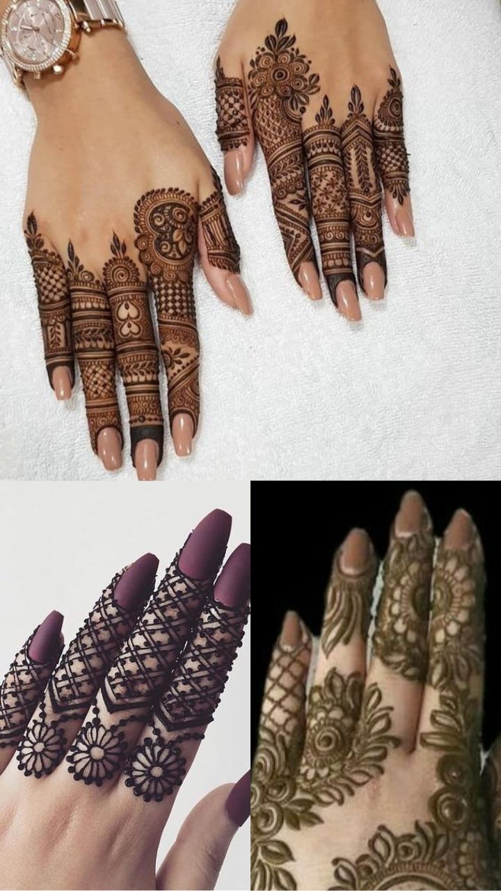 Karwa Chauth Mehndi Designs 2021:Easy, Simple and Gorgeous Henna Designs  For your Festive Fashion