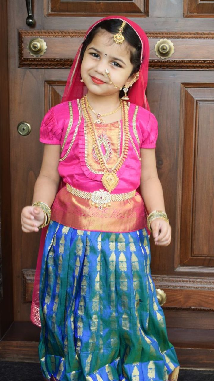 Janmashtami dress for baby girl hotsell