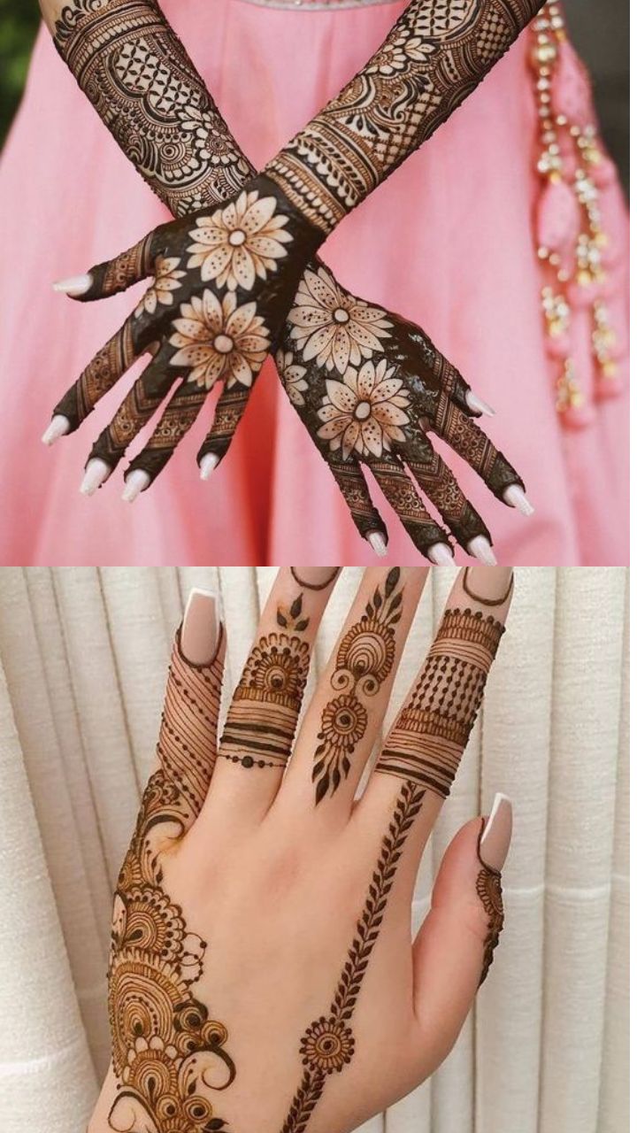 Mehndi Designs : Rajasthani mehndi designs for hands easy latest full  bridal designs | Times Now Navbharat