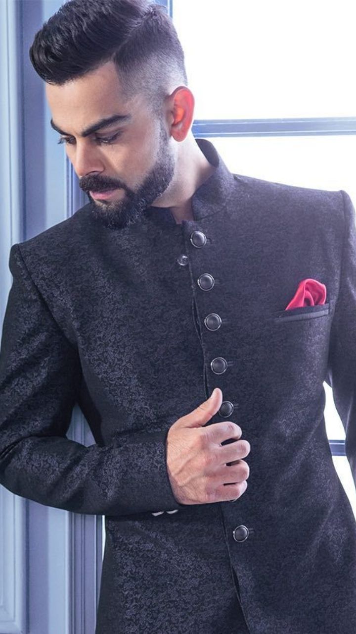 Buy Blue Floral Bandhgala Indo Western Online in India @Manyavar - Suit Set  for Men