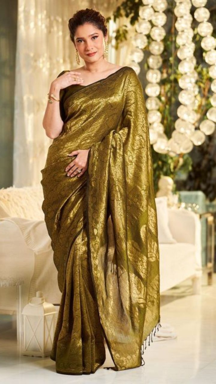 check out these 10 stunning saree looks of Ankita Lokhande