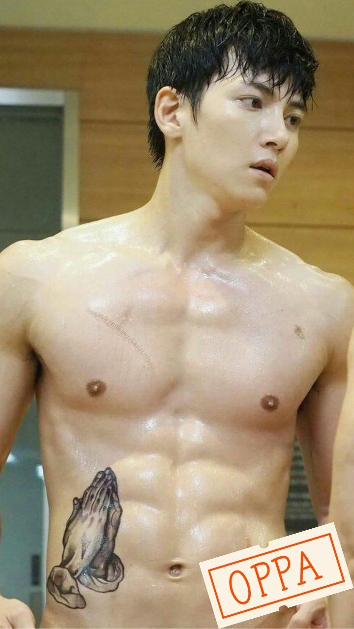 ji chang wook abdominaux