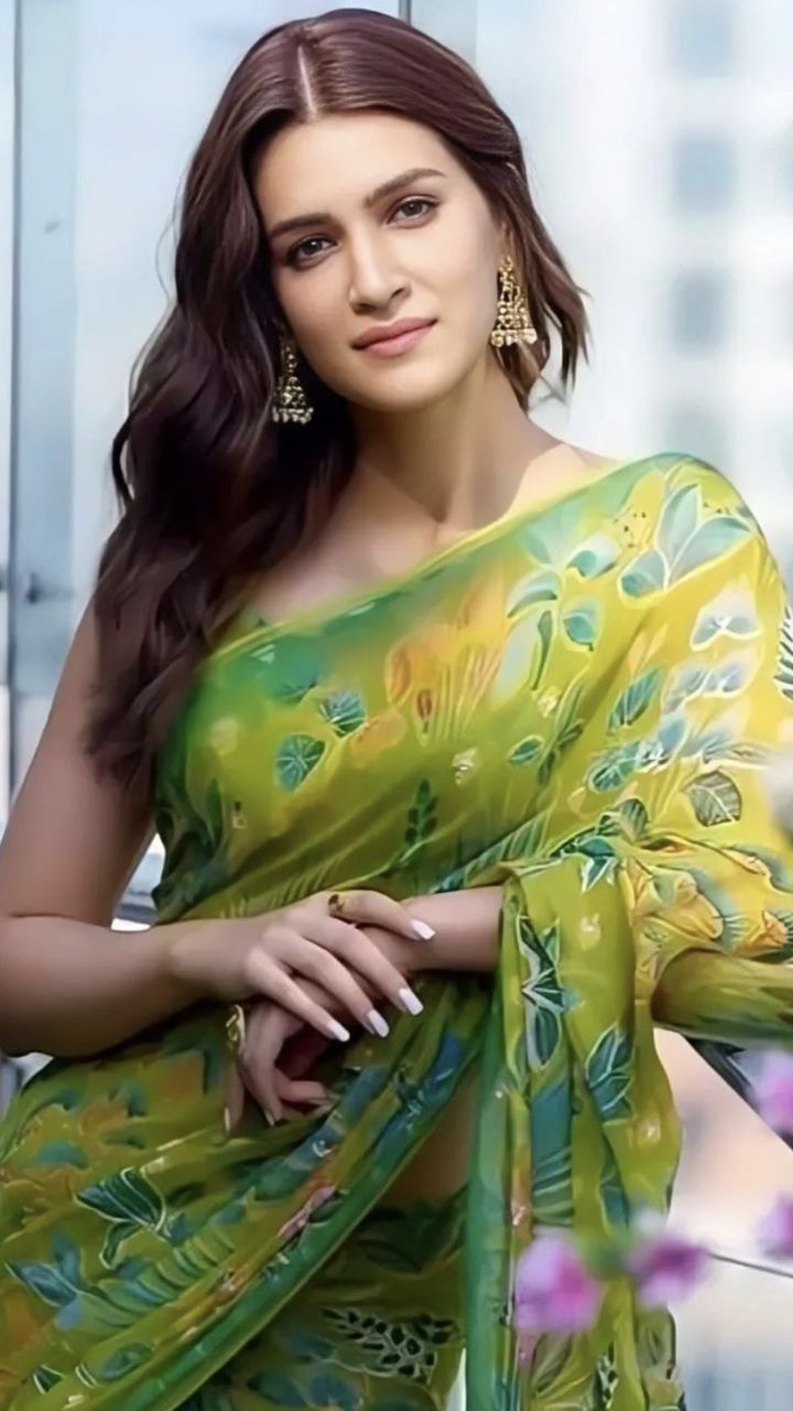 5 Breezy Green Sarees To Wear On Hariyali Teej